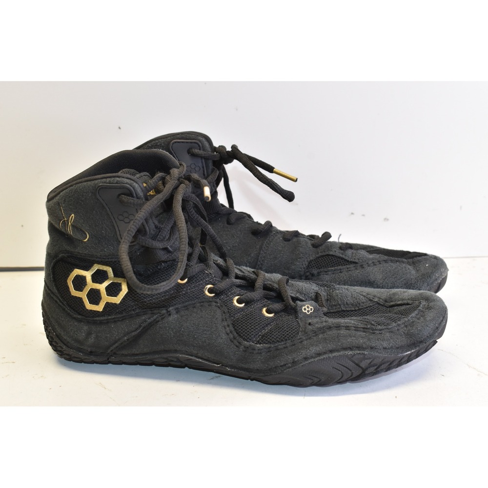 Rudis JB1 Jordan Burroughs Wrestling Shoes Black Mens 8.5 All I See Is Gold Box